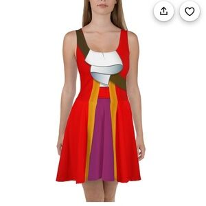 Disney Captain Hook skater dress 3x